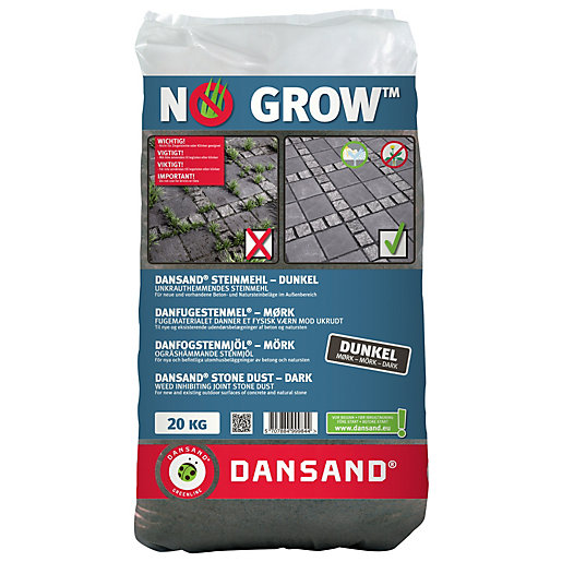 Dansand No Weed Block Paving Sand Stone Dust 20kg Wickes.co.uk