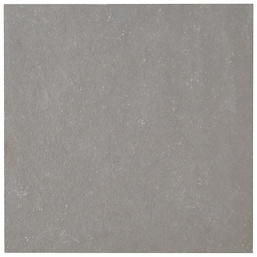 Marshalls Limestone Textured Black Multi Paving Slab 600 x 600 x 22mm