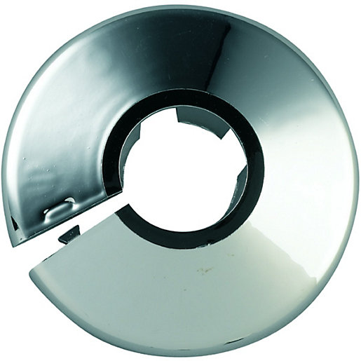 Primaflow Chrome Pipe Collars 22mm Pack Of 5 Wickes.co.uk