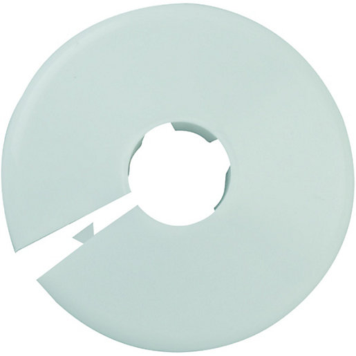 Primaflow White Pipe Collars 15mm Pack Of 5 Wickes.co.uk