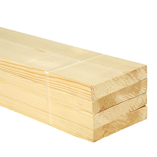 Wickes Redwood PSE Timber 20.5 x 119 x 2400mm Pack of 4 Wickes.co.uk
