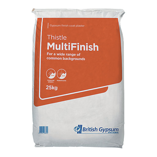 British Gypsum Thistle Multi Finish Plaster 25kg