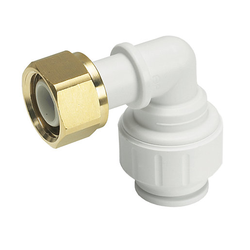 John Guest Speedfit PEMBTC1514P Bent Tap Connector 12 x 15mm Wickes