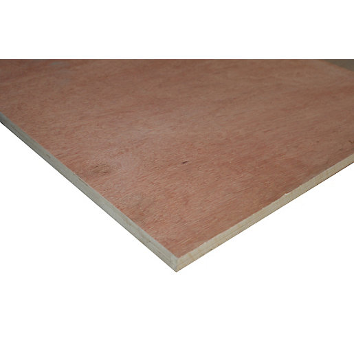 Wickes NonStructural Hardwood Plywood 18 x 606 x 1220mm Wickes.co.uk