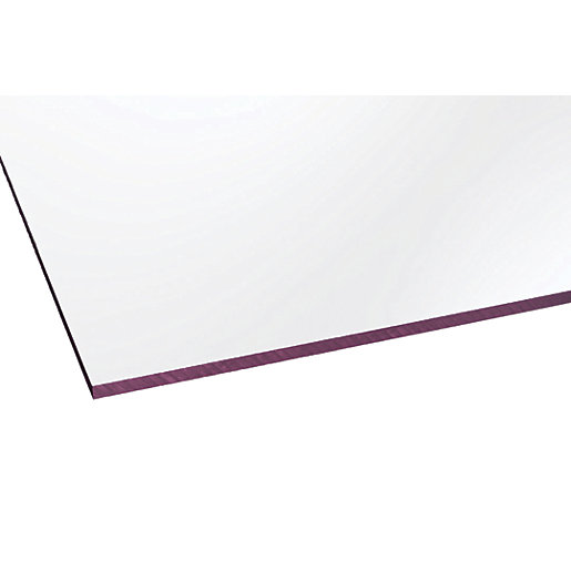 Marlon Fsx 4mm Solid Polycarbonate Clear Sheet 1000 X 500mm Wickes Co Uk