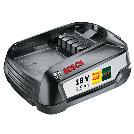 Bosch PBA 18V 2.5Ah Liion Wb Battery Pack Wickes.co.uk