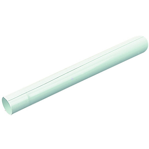Wickes White Radiator Pipe Snaps 1m Pack of 3 Wickes.co.uk