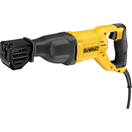 DEWALT DWE305PKLX Corded Reciprocating Saw 110V 1100W Wickes.co.uk