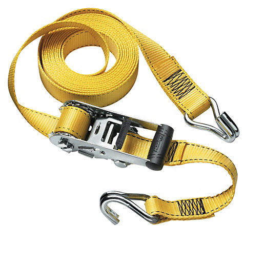 Master Lock Ratchet Strap Tie Down 4.5m Wickes.co.uk