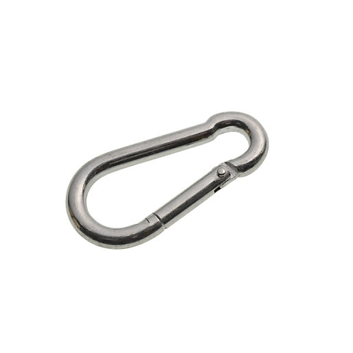 Wickes Bright Zinc Plated Carbine Hook 7mm Pack 2 Wickes Co Uk
