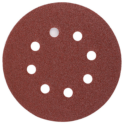 Wickes Medium Eccentric Sander Discs Pack of 5 Wickes.co.uk