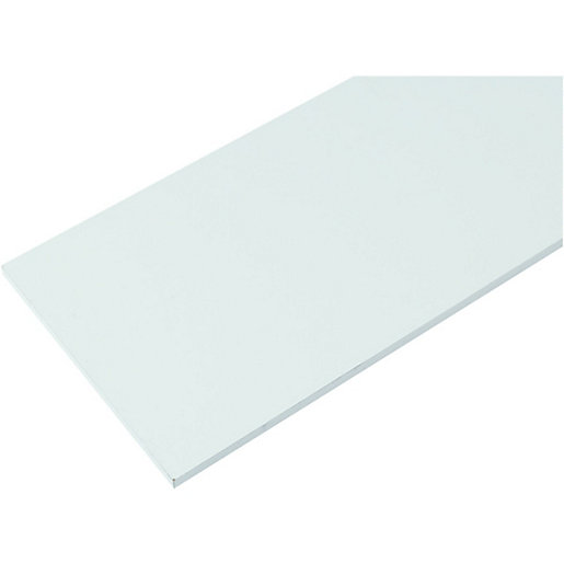 Wickes Melamine White Shelf 18 X 230 X 900mm Wickes Co Uk