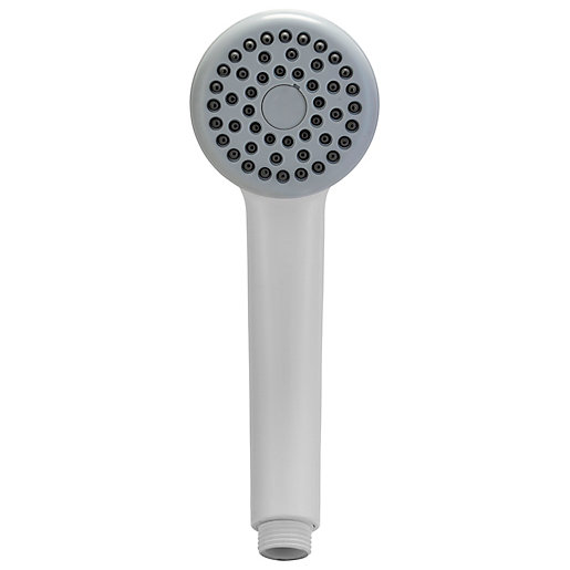 Croydex 1 Function Bathroom Shower Handset White Wickes.co.uk