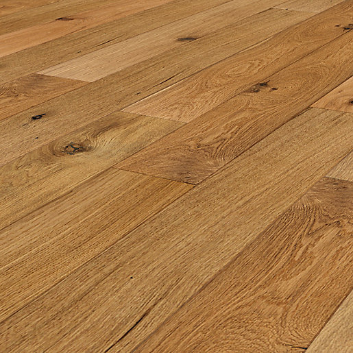 W By Wood Garden Light Oak Solid, Fixed Length Hardwood Flooring