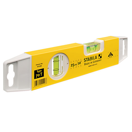 Stabila 702 Spirit Level 250mm Wickes.co.uk