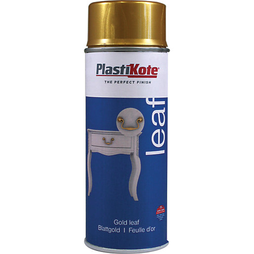 Plastikote Leaf Spray Gold 400ml Wickes Co Uk