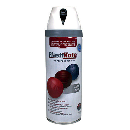 Offer Wickes Plastikote Multisurface Spray Paint Matt