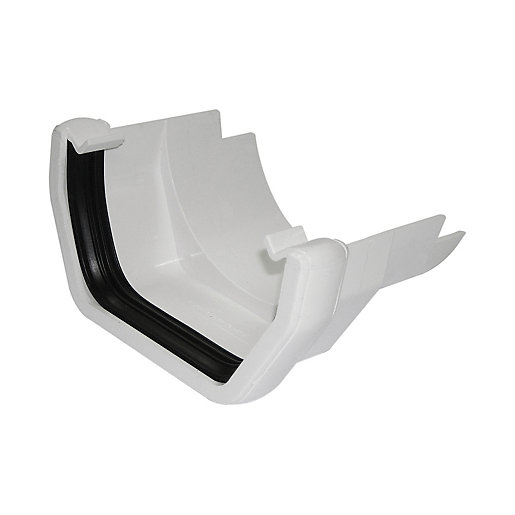 Floplast Square Line Gutter To Cast Iron Adaptor White Wickes Co Uk