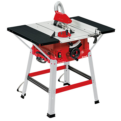 Einhell TCTS 2025/1 U 250mm Table Saw with Side Extentions & Stand 2000W Wickes.co.uk