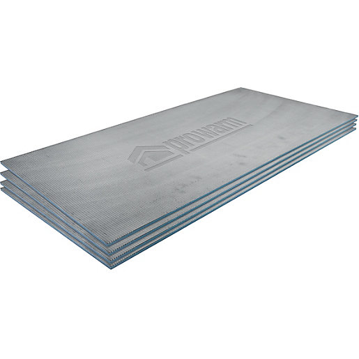 Prowarm BackerPro Insulation Board Single 1200mm X 600mm X 6mm