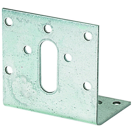 Wickes Galvanised Angle Bracket 40 x 40 x 40mm Wickes.co.uk