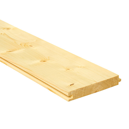 Wickes PTG Timber Floorboards 18mm x 119mm x 1800mm Wickes.co.uk