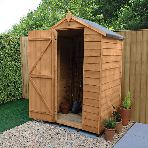 Forest Garden 4 X 3 Ft Small Apex, Small Wooden Tool Shed Uk
