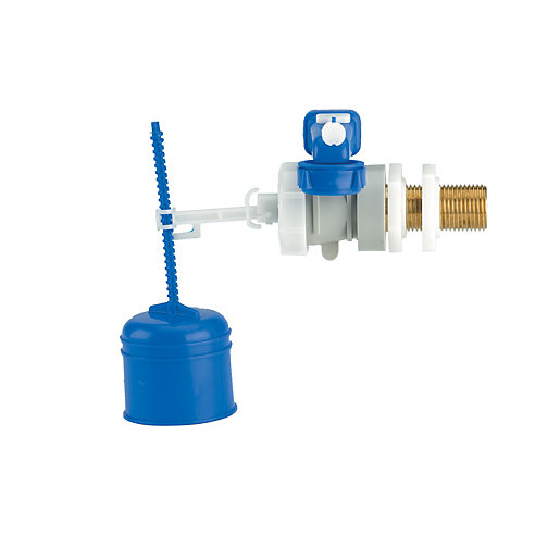 Dudley Side Inlet Valve with Brass Tail Wickes.co.uk