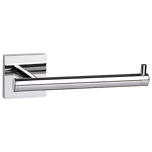 Croydex Chester Flexi-Fix Chrome Toilet Roll Holder | Wickes.co.uk