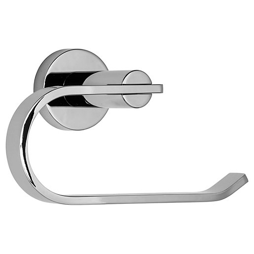 Croydex FlexiFix™ Toilet Roll Holder Chrome Wickes.co.uk