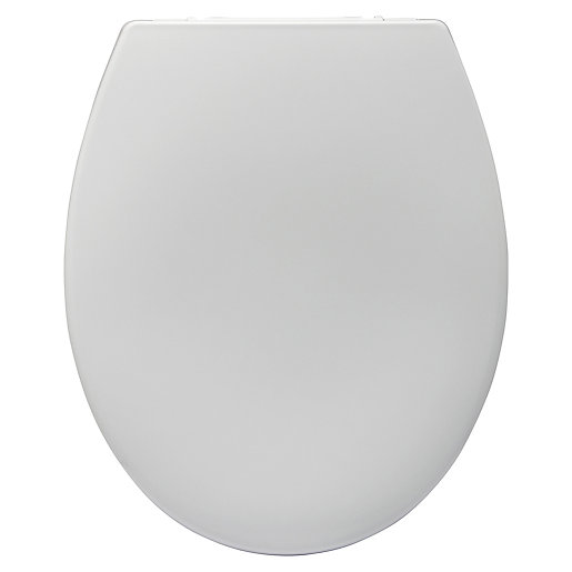 Wickes Soft Close Family Seat Toilet Seat White Wickes.co.uk
