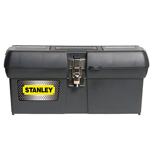 Stanley 1-94-857 Metal Latch Toolbox - 16in