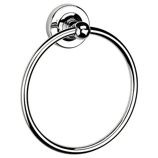 Croydex Worcester Flexifix Towel Ring Chrome Wickes.co.uk
