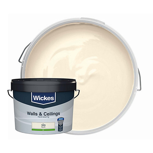 Wickes Vinyl Silk Magnolia 10L Wickes.co.uk