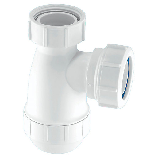 McAlpine E10 Shallow Seal Bottle Trap 32mm X 38mm Wickes.co.uk