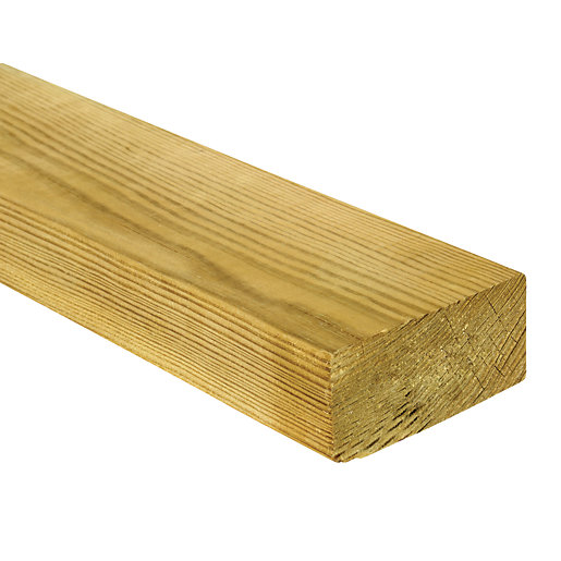 Wickes Treated Kiln Dried C16 Timber - 45 X 95 X 2400mm | Wickes.co.uk