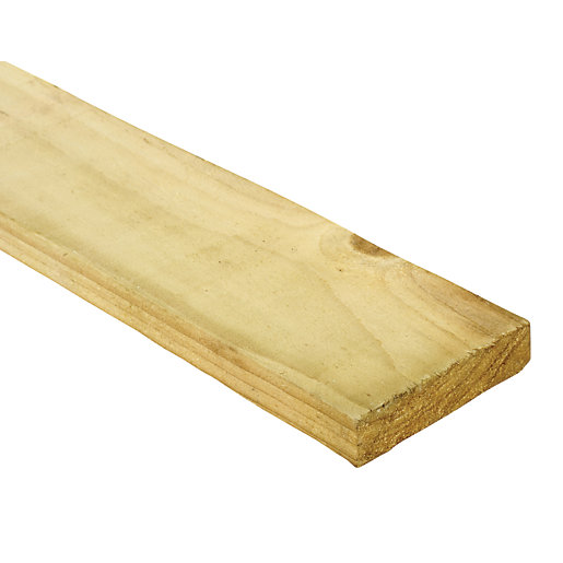 Wickes Treated Sawn Timber - 22 X 100 X 3000mm | Wickes.co.uk