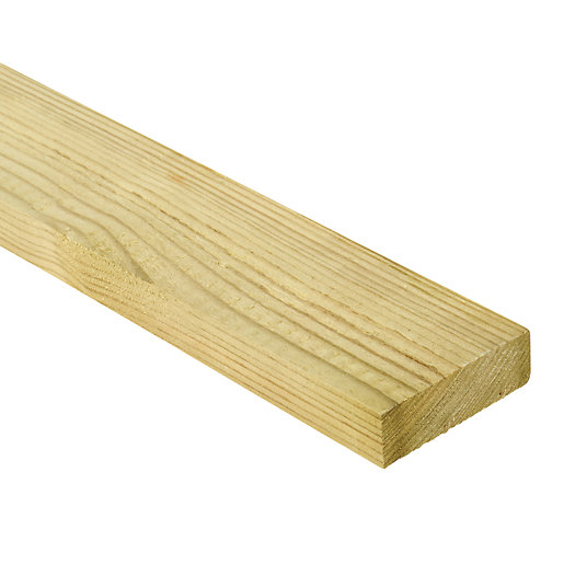 Wickes Treated Sawn Timber 22mm X 75mm X 2 4m Wickes Co Uk