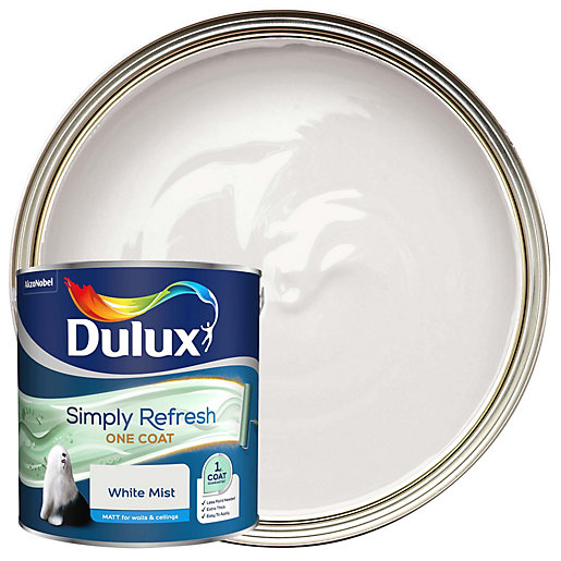 Dulux One Coat White Mist Simply Refresh Matt Emulsion