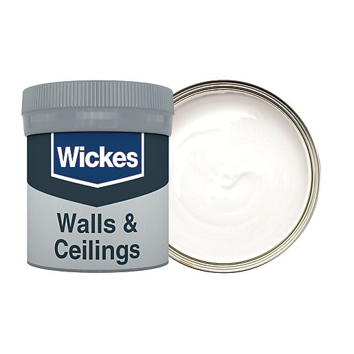 Wickes Almost White No. 100 Vinyl Matt Emulsion Paint Tester Pot