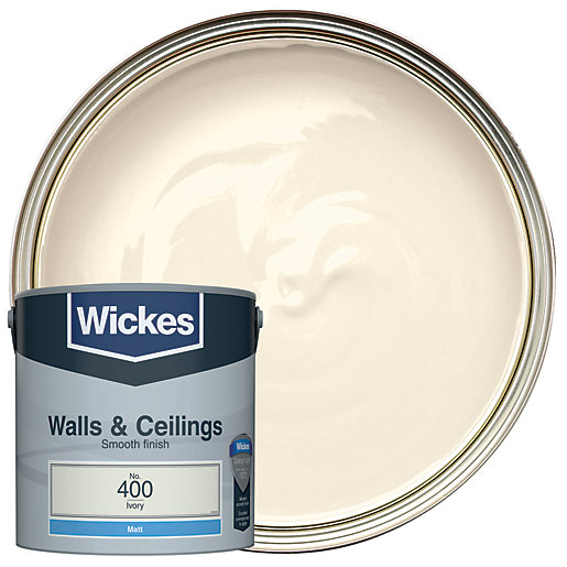 Wickes Ivory No 400 Vinyl Matt Emulsion Paint 2 5l Wickes Co Uk