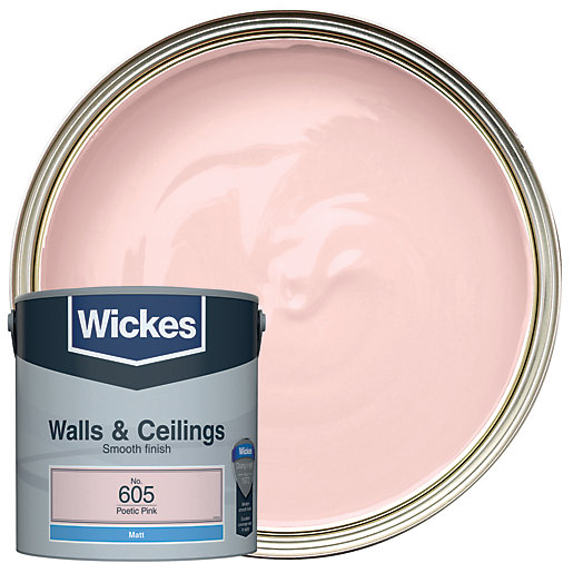 Wickes Poetic Pink No 605 Vinyl Matt Emulsion Paint 2 5l Wickes Co Uk Get great deals on homebase paint. wickes poetic pink no 605 vinyl matt emulsion paint 2 5l