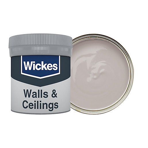 Wickes Soft Grey No. 206 Vinyl Matt Emulsion Paint Tester Pot 50ml