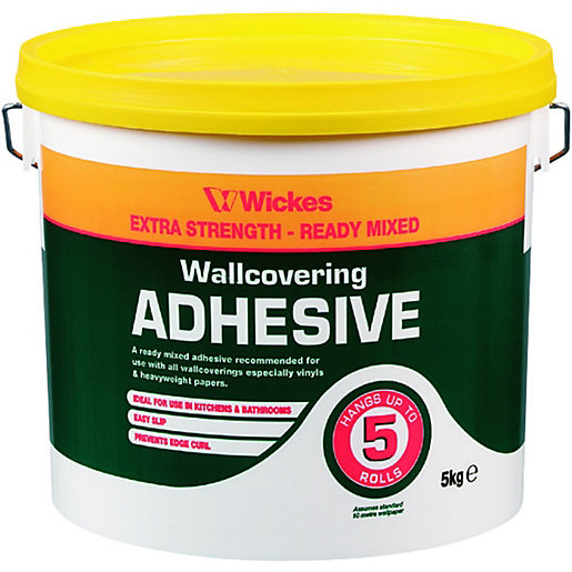 Wickes Ready Mixed Wallpaper Paste 5kg Wickes Co Uk