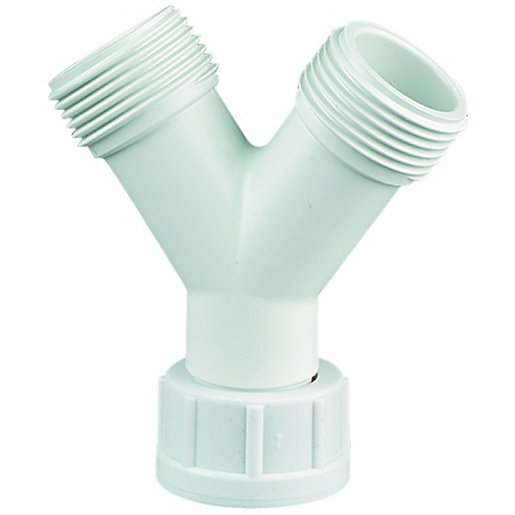 Primaflow Washing Machine Connection Y Piece Wickes.co.uk