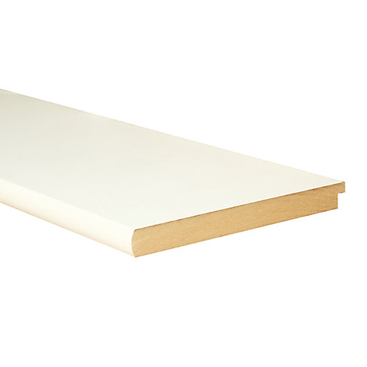Wickes Bullnose Primed MDF Window Board 22mm x 219mm x 1500mm