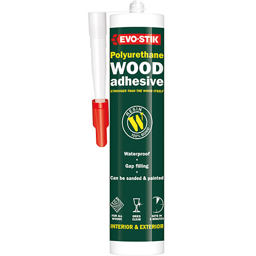 EvoStik Polyurethane Wood Adhesive 310ml Wickes.co.uk