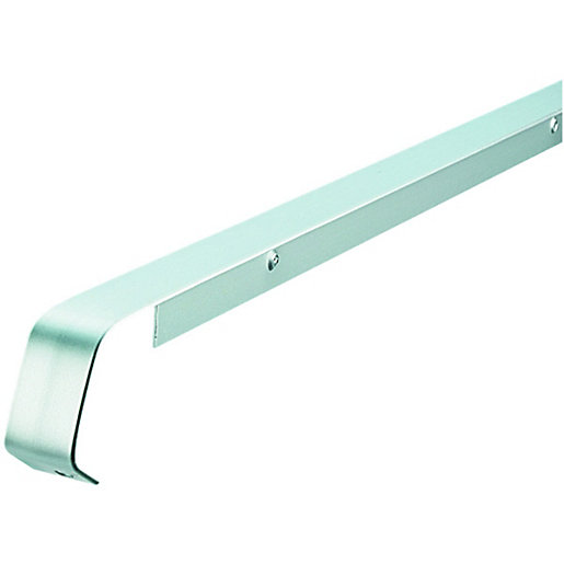 Wickes Worktop Straight Joint Trim Matt Silver 28mm Wickes.co.uk