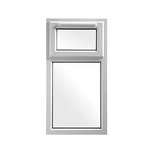 Offer Wickes Euramax uPVC White Top Hung Casement Window