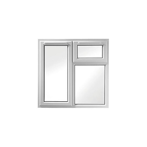 Wickes White UPVC Casement Window - Left Side Hung & Top Hung 1190 X ...